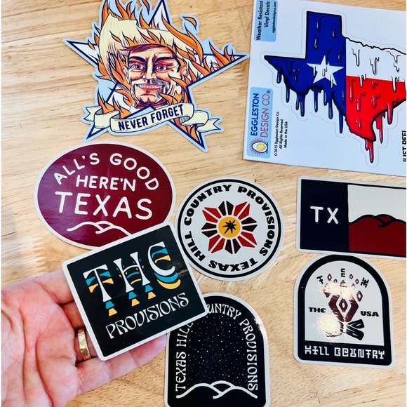 Texas Sticker Assortment - Picture 2 of 2